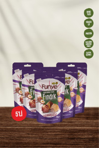 Funye Kavrulmuş Tuzlu Fındık 5x75 gr