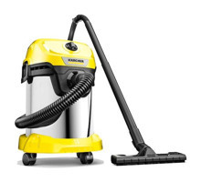 Karcher WD 3 S V-17/4/20 EU 1000 W Dikey Toz Torbalı Süpürge Sarı