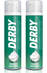 Derby Mentollü Tıraş Köpüğü 2x200 ml