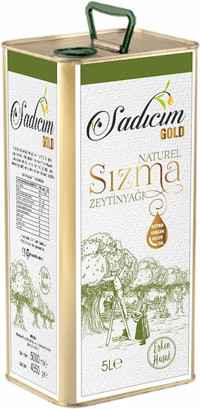 Sadıcım Erken Hasat Teneke Sızma Zeytinyağı 5 lt