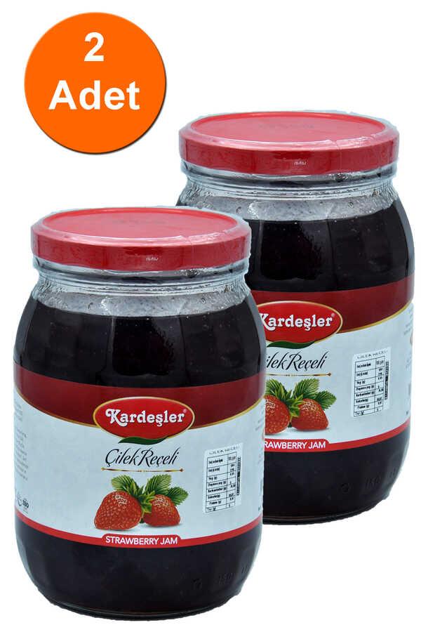 Kardeşler Çilek Reçeli 2x1.8 kg