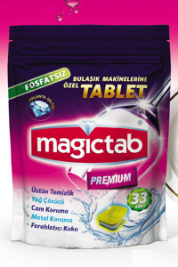 Magictab Premium Tablet Bulaşık Makinesi Deterjanı 33 Adet