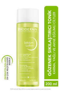 Bioderma Sebium Lotion Karma ve Yağlı Ciltler Salisilik Asit Yüz Toniği 200 ml