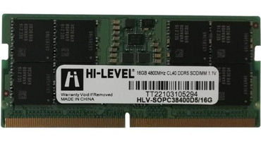 Hi-Level HLV-SOPC38400D5/16G 16 GB DDR5 1x16 4800 Mhz Ram