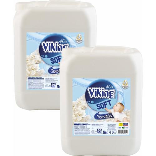 Viking Sensetive Anti-Alerjik 50 Yıkama Yumuşatıcı 2x5 lt