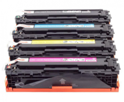 Ekoset CRG-054 Canon Muadil 4 Renk Toner Seti