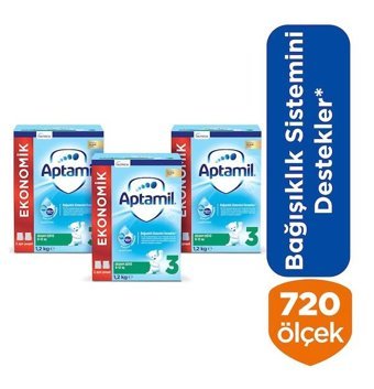 Aptamil Laktozsuz Tahılsız Probiyotikli 4 Numara Devam Sütü 1200 gr