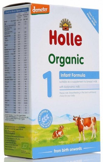 Holle Yenidoğan Laktozsuz Glutensiz Organik 1 Numara Bebek Sütü 400 gr