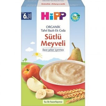 HiPP Laktozsuz Tahıllı Organik Meyveli Kaşık Maması 250 gr