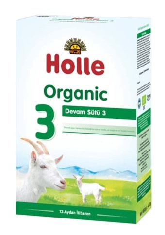 Holle Keçi Sütlü Laktozsuz Organik 3 Devam Bebek Sütü 400 gr