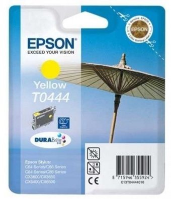 Epson T0444 Orijinal Sarı Mürekkep Kartuş