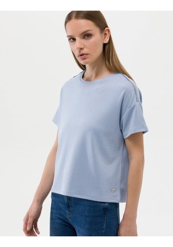 Pierre Cardin Kadın Mavi T-Shirt 50269359 Vr036 Xs