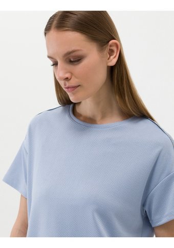Pierre Cardin Kadın Mavi T-Shirt 50269359 Vr036 Xs
