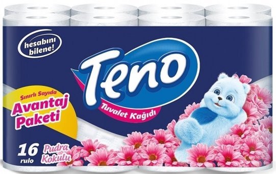 Teno 2 Katlı Kokulu 16'lı Rulo Tuvalet Kağıdı