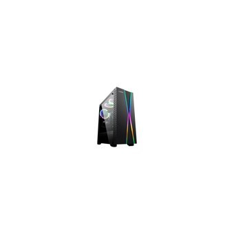 Rampage X-Max RGB Mesh Sıvı Soğutmalı 5 Fanlı Siyah Dikey Kullanım Full Tower Oyuncu Bilgisayar Kasası