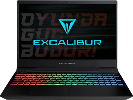 Casper Excalibur G770.1245-8VH0X-B Harici GeForce GTX 1650 Ekran Kartlı Intel Core i5 12450H 8 GB DDR4 500 GB SSD 15.6 inç FreeDOS Gaming Laptop