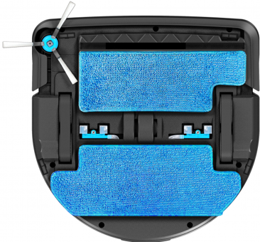 Hobot Legee 7 Haritalı Moplu 2700 Pa Siyah Robot Süpürge ve Paspas