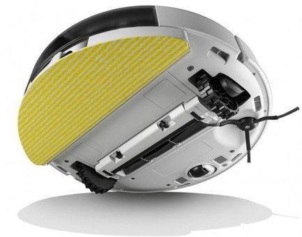 Karcher RCV 5 Haritalı Moplu Islak Kuru 5000 Pa Beyaz Robot Süpürge ve Paspas