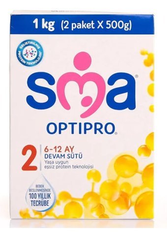 SMA Optipro 2 Numara Devam Sütü 1000 gr