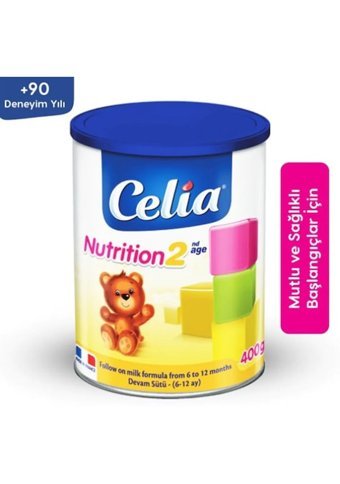 Celia Nutrition 2 Numara Devam Sütü 400 gr