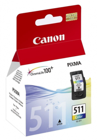 Canon 511 Orijinal 3 Renkli Kartuş Seti