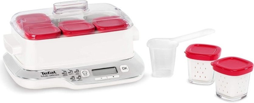 Tefal YG500132 La Yaourtiere 1 lt 8 Kavanozlu 30 W Yoğurt Makinesi