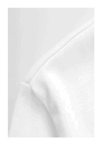 Qivi Silhouette Peace Logo Baskılı Beyaz Kadın T-Shirt Beyaz Xs
