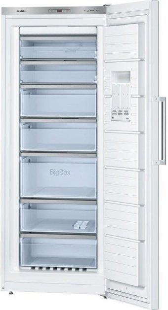 Bosch GSN54AW30 No Frost 7 Çekmeceli A++ Enerji Sınıfı 323 lt Dikey Solo Derin Dondurucu Beyaz