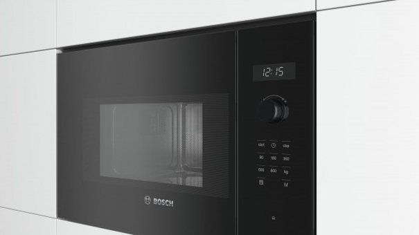 Bosch BFL524MB0 Siyah 20 lt Mekanik Ankastre Mikrodalga Fırın