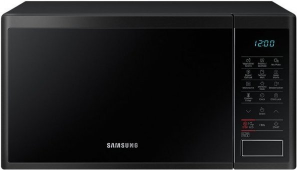 Samsung MS23J5133AK Siyah 23 lt Izgaralı Dijital Dokunmatik Solo Mikrodalga Fırın