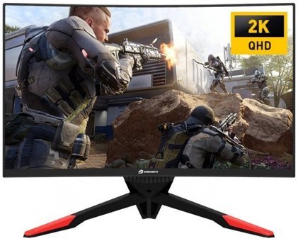 GameBooster GB-277GCQ 144 Hz 1 ms 27 inç QHD Curved VA HDMI Freesync G-Sync 2560 x 1440 px LED Monitör