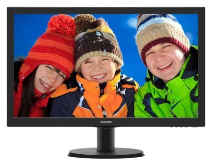 Philips 243V5QHABA/01 60 Hz 8 ms 23.6 inç FHD Flat VA Hoparlörlü VGA HDMI 1920 x 1080 px LED Monitör