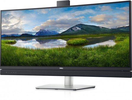 Dell C3422WE 60 Hz 5 ms 14 inç WQHD Flat IPS Kameralı Hoparlörlü HDMI 3440 x 1440 px LED Monitör