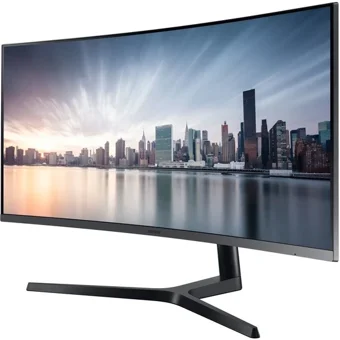 Samsung LC34H890WGRXUF 100 Hz 4 ms 34 inç UWQHD Curved VA VGA HDMI Freesync 1920 x 1080 px LED Monitör