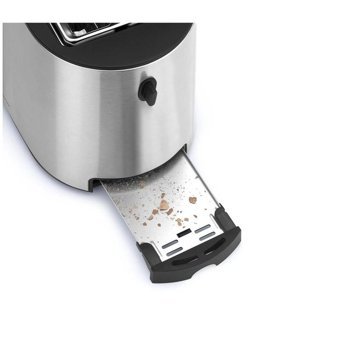 Wmf Bueno 3200000442 2 Dilim Kırıntı Tepsili Telli Akıllı 870 W İnox Mini Ekmek Kızartma Makinesi