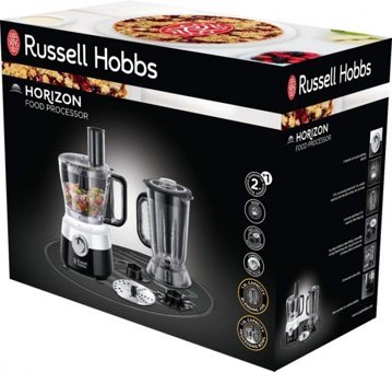 Russell Horizon Food Processor 24731-56/RH Doğrayıcılı Rendeli Çırpıcılı 600 W Siyah Mutfak Robotu