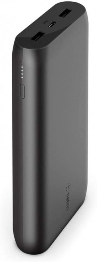 Belkin Boost 20000 mAh Hızlı Şarj USB & Type C Çoklu Kablolu Powerbank Siyah