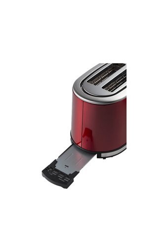 Grundig EK 4120 K 2 Dilim Kırıntı Tepsili Telli Akıllı 850 W Kırmızı Mini Ekmek Kızartma Makinesi