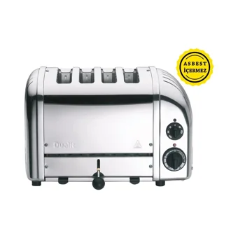 Dualit Newgen 47030 4 Dilim Kırıntı Tepsili 2200 W İnox Ekmek Kızartma Makinesi