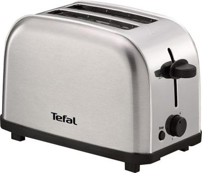 Tefal Ultra Mini TT330D11 2 Dilim Kırıntı Tepsili Akıllı 700 W İnox Mini Ekmek Kızartma Makinesi