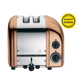 Dualit Classic 27390 2 Dilim Kırıntı Tepsili 1200 W Bakır Mini Ekmek Kızartma Makinesi