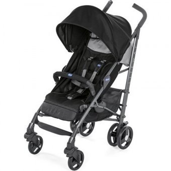 Chicco Lite Way 3 Katlanabilir 360 Derece Dönen Tam Yatar Kabin Tipi Puset Bebek Arabası Siyah