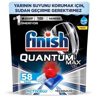 Finish Quantum Max Tablet Bulaşık Makinesi Deterjanı 58 Adet