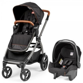 Peg Perego Ypsi Çift Yönlü 360 Derece Dönen Tam Yatar Travel Sistem Bebek Arabası Siyah