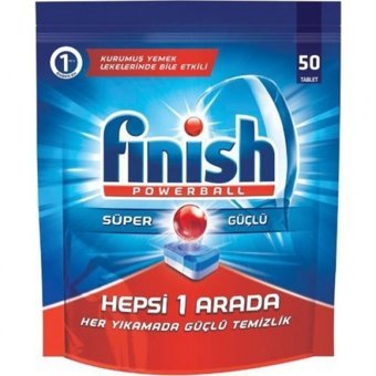 Finish Hepsi 1 Arada Tablet Bulaşık Makinesi Deterjanı 50 Adet