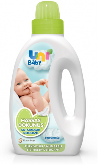 Uni Baby Hassas Dokunuş Beyazlar ve Renkliler İçin Sıvı Deterjan 1.5 lt