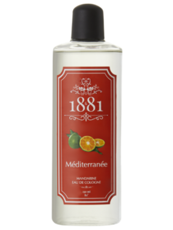 1881 Mediterranee Mandalina Cam Şişe Kolonya 250 ml