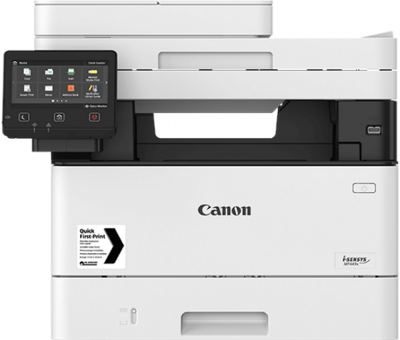 Canon MF445DW Siyah-Beyaz Wifi Fotokopi Tarayıcı Mono Çok Fonksiyonlu Tonerli Lazer Yazıcı