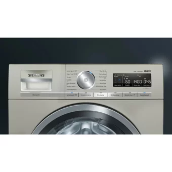 Siemens WM14XM8STR 10 kg 1400 Devir A+++ Enerji Sınıfı Gri Solo Çamaşır Makinesi