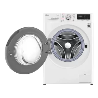 LG F4R5VYW0W 9 kg 1400 Devir D Enerji Sınıfı Buharlı Beyaz Kurutmalı Solo Çamaşır Makinesi